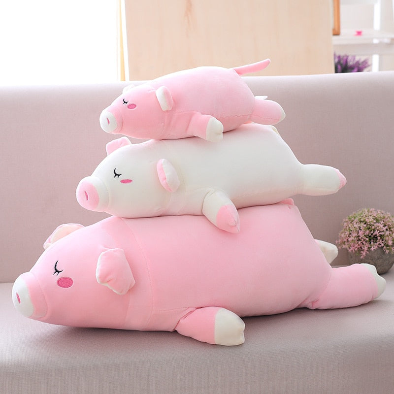 Cute Baby Pig Soft Cotton Plush Stuffed Doll Pillow