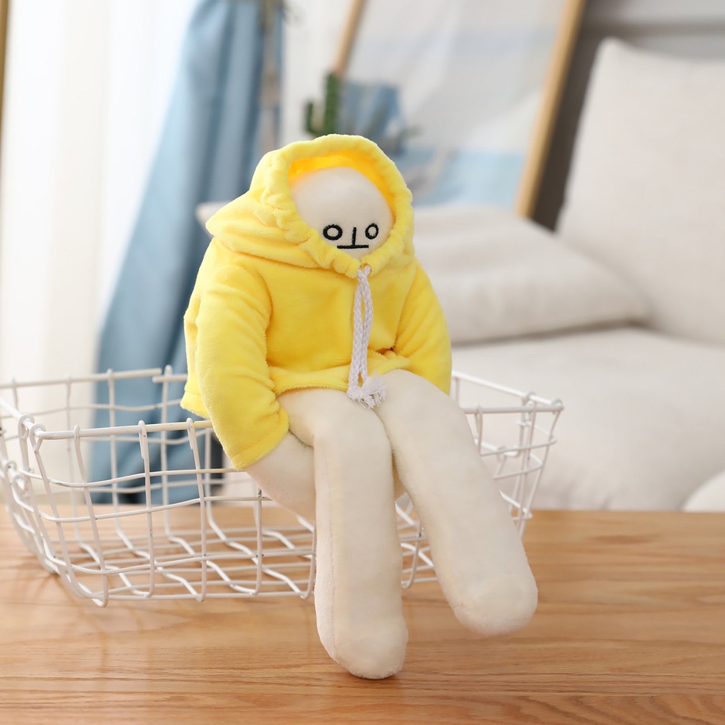 Lonely Yellow Banana Man Changeable 40cm Plush Stuffed Doll Gift