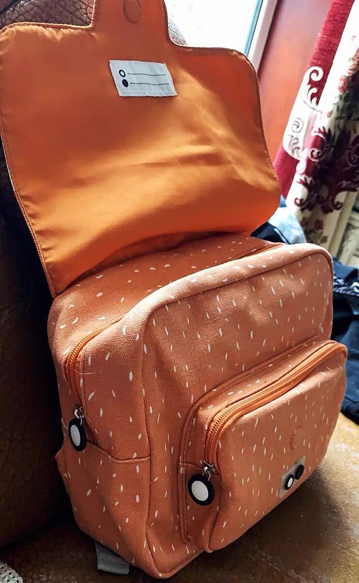 Cute Cartoon Baby Animal Cartool Plush Backpack School Bag
