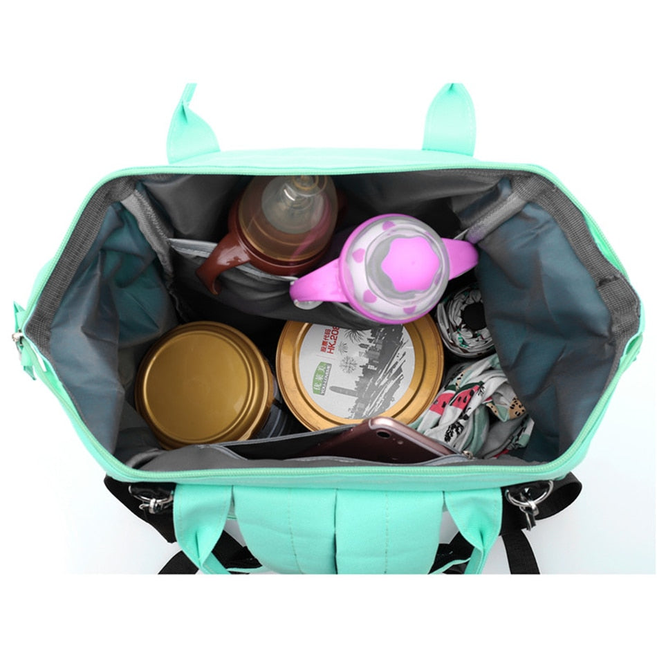 Cute Cat Ears Large Capacity Anti Theft Oxford Backpack