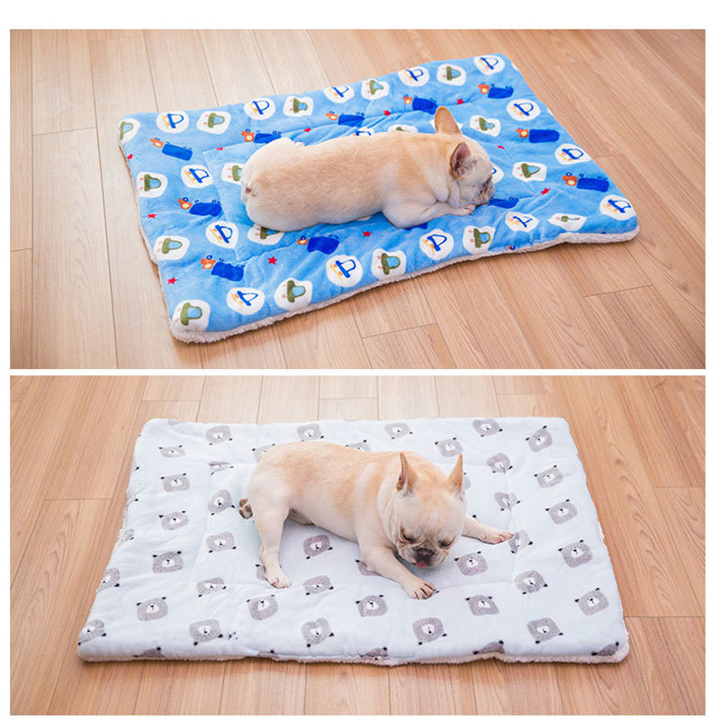 Cute Soft Cashmere Wool Pet Bed Universal Mat