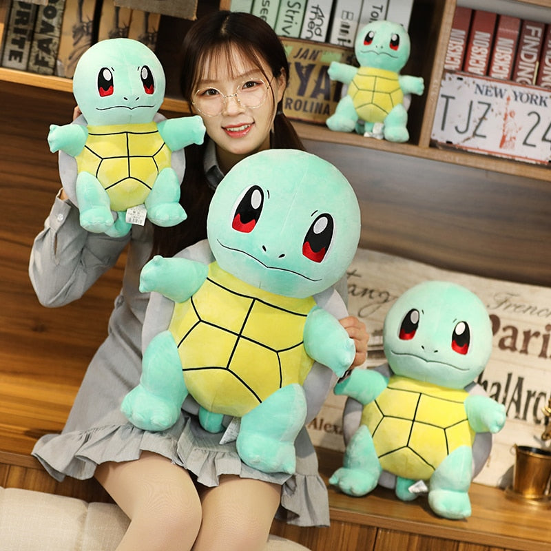 Anime Cartoon Squirtle Pokemon Plush Stuffed Doll Gift