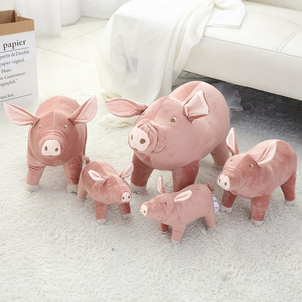 Simulation Piglet Pig Plush Soft Plush Stuffed Doll Gift for Kid