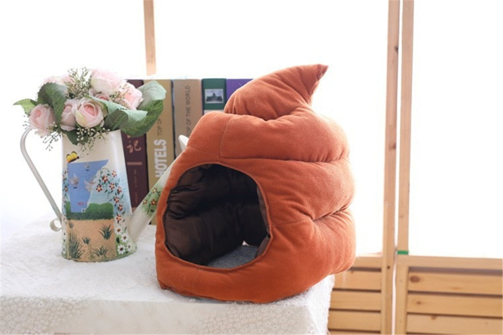 Funny Poo Shit Excrement Stuffed Plush Hat Gift