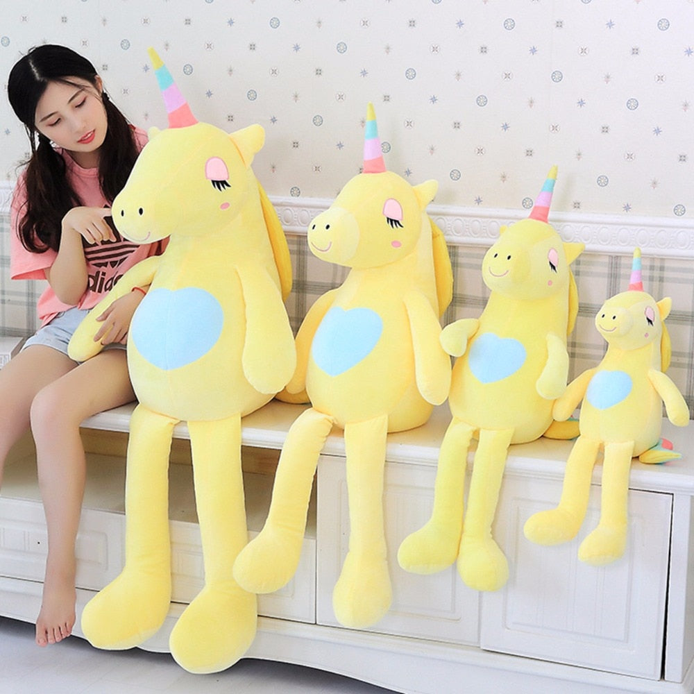 Giant Sleeping Fatty Unicorn Soft Plush Stuffed Doll Gift for Girls
