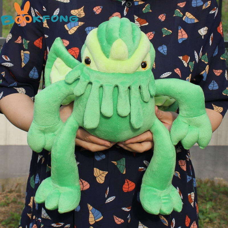 Green Cthulhu 14 Inch Soft Plush Stuffed Doll