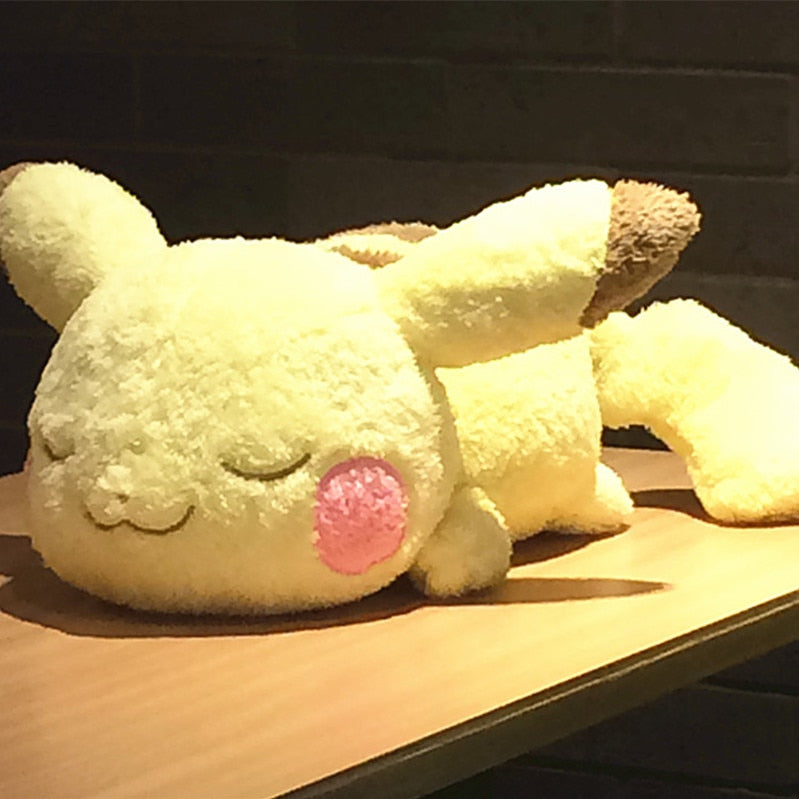Sleeping Pikachu 40cm Plush Stuffed Pokemon Toy Doll