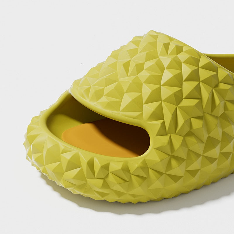Cute Durian Sandals Soft Flip Flops Non-slip Shoes