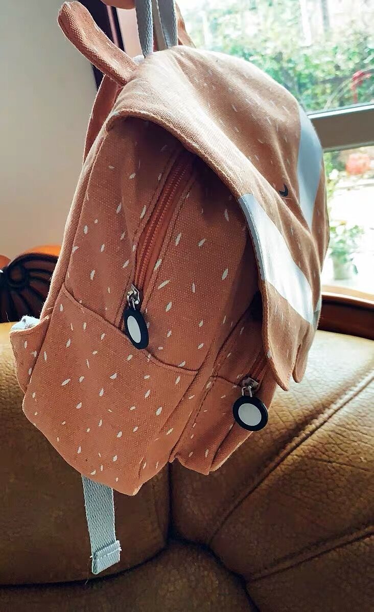 Cute Cartoon Baby Animal Cartool Plush Backpack School Bag