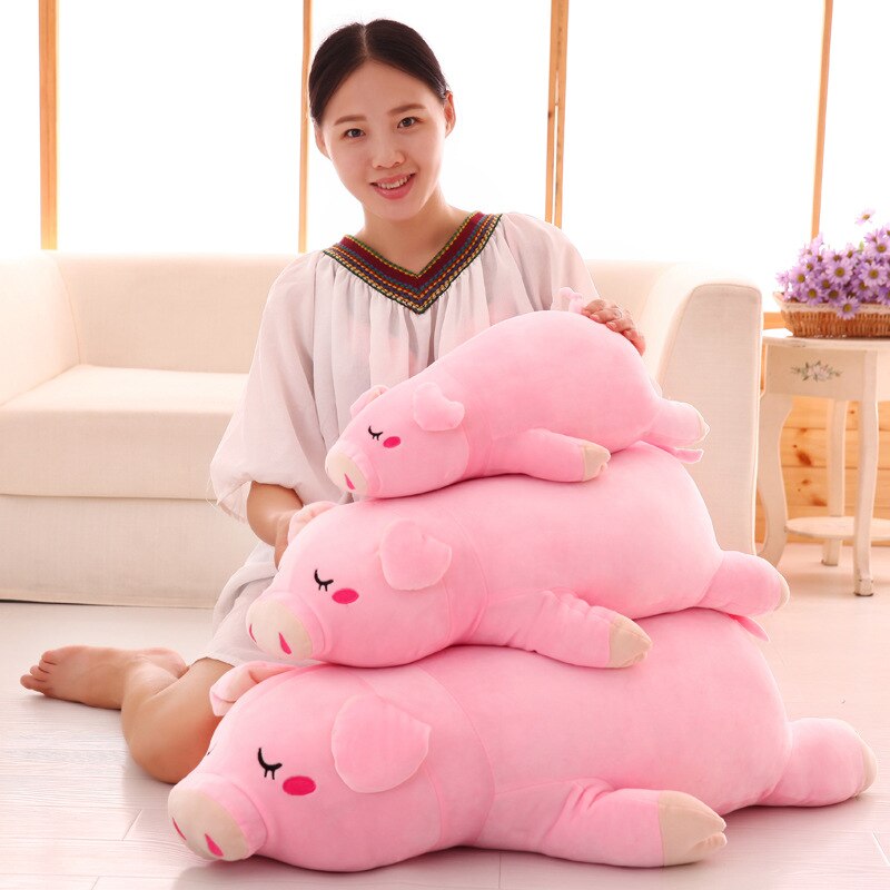 Cute Baby Pig Soft Cotton Plush Stuffed Doll Pillow