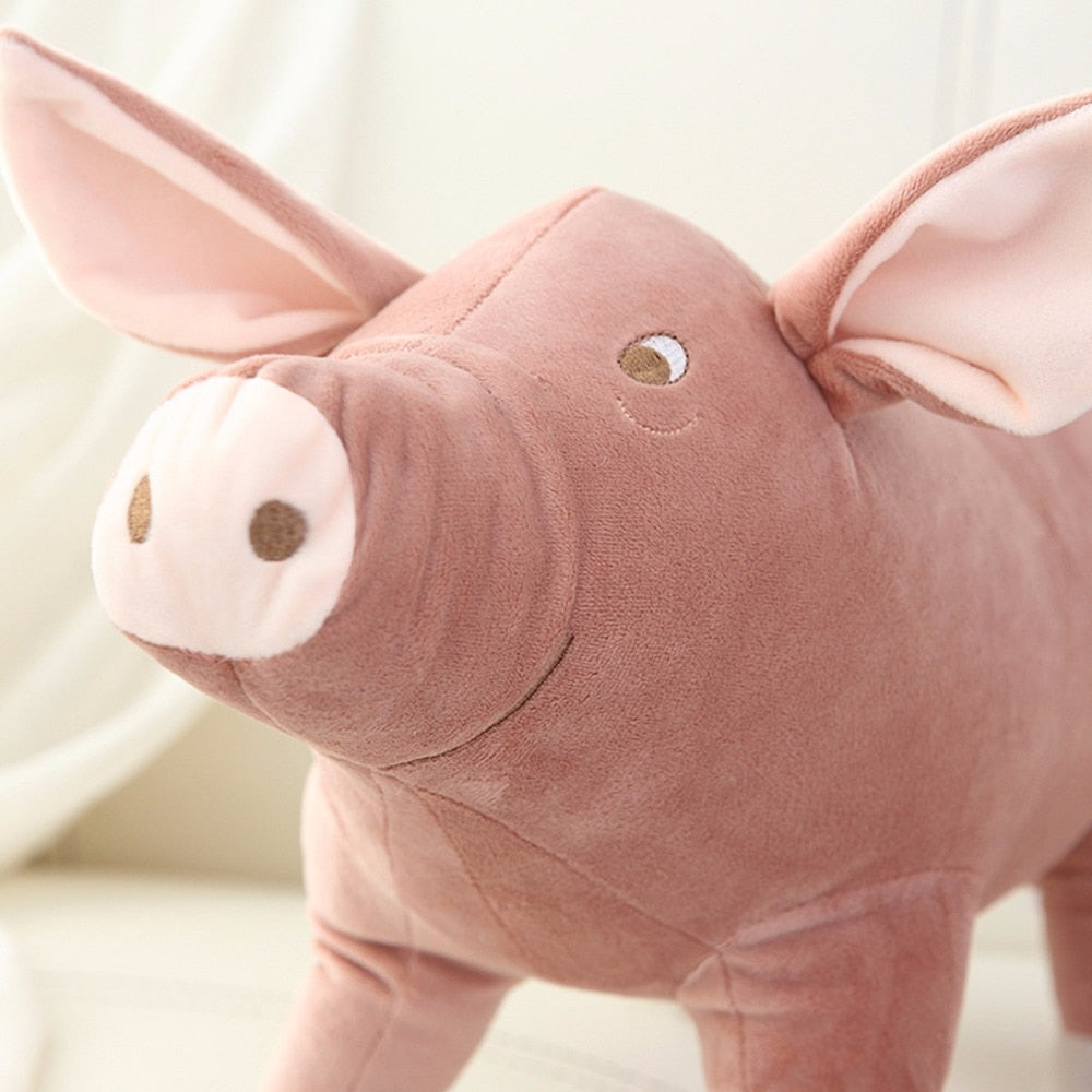 Simulation Piglet Pig Plush Soft Plush Stuffed Doll Gift for Kid