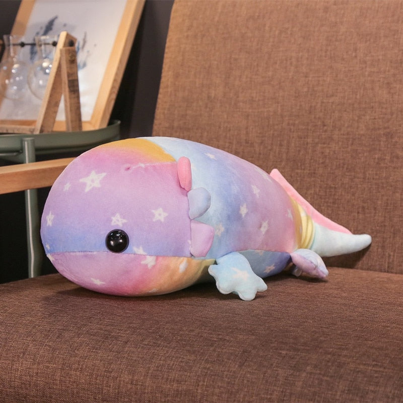 Colorful Salamander Fish Cotton Plush Stuffed Toy Doll Pillow
