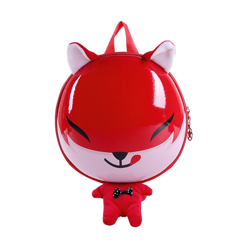 Cute Cartoon Animal Eggshell Kindergarten Kids Backpack School Bag