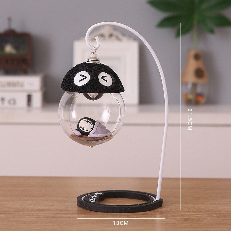 No Face Faceless Spirited Away Figures Model LED Night Light Lantern Lamp