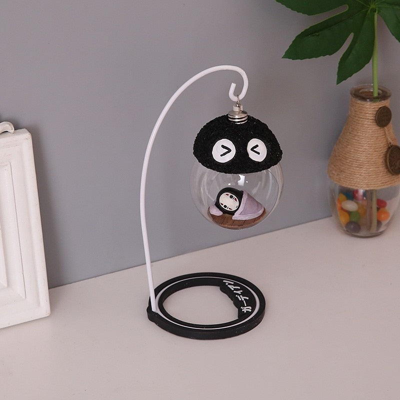 No Face Faceless Spirited Away Figures Model LED Night Light Lantern Lamp