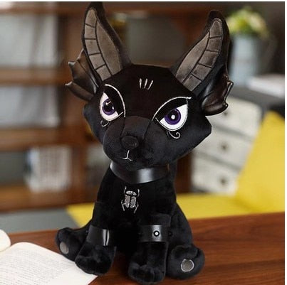 Cute Black Magic Pentacle Cthulu Baphomet Plush Stuffed Doll GIft