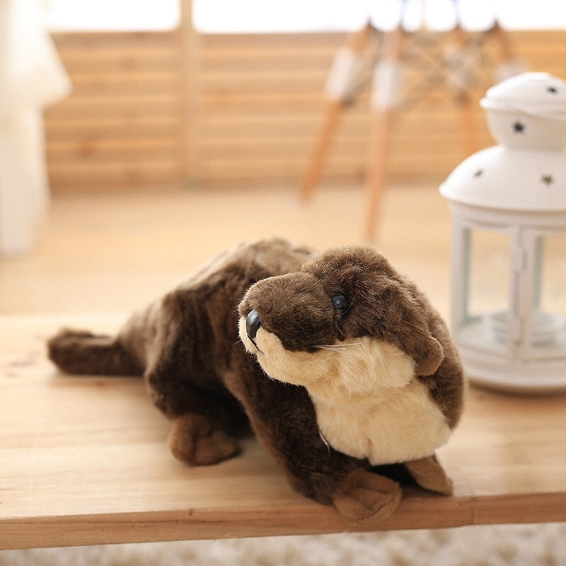 Lifelike Lutra Lontra 40cm Plush Stuffed Doll Toy
