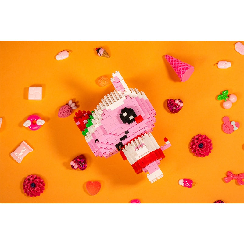 Cute Animal Crossing New Horizons Villagers Mini Blocks Toys