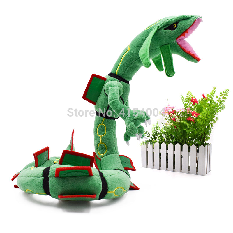 Mega Rayquaza and Rayquaza Plush Stuffed Doll Gift