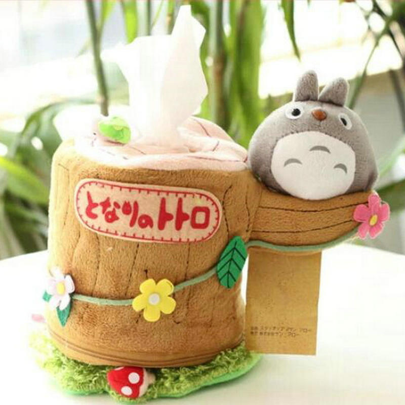 Japan Anime Tororo Round Roll Tissue Napkin Paper Holder