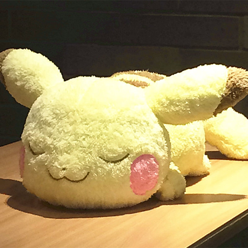 Sleeping Pikachu 40cm Plush Stuffed Pokemon Toy Doll