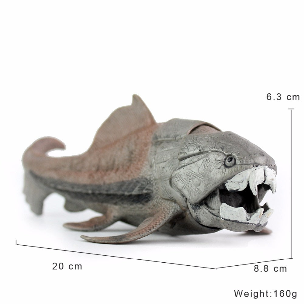 Devonian Period Dunkleosteus Dinosaur Plastic Model Figures Toys