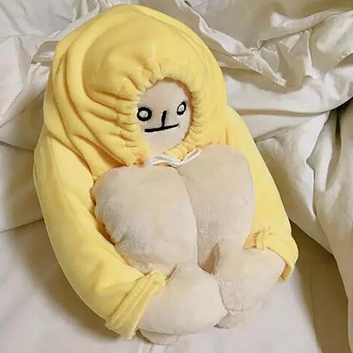 Lonely Yellow Banana Man Changeable 40cm Plush Stuffed Doll Gift