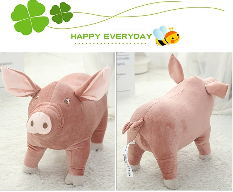 Simulation Piglet Pig Plush Soft Plush Stuffed Doll Gift for Kid