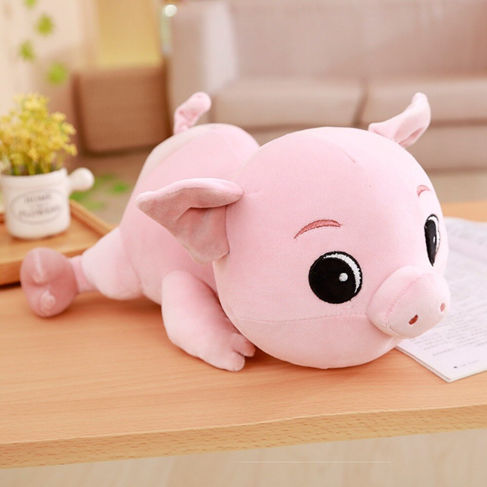 Cute Big Eyes Piggy Pig Plush Toy Soft Doll Pillow