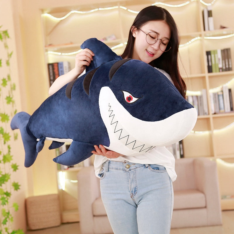Giant Angry Sharks Large Stuffed Doll Pillows Cushion Toys
