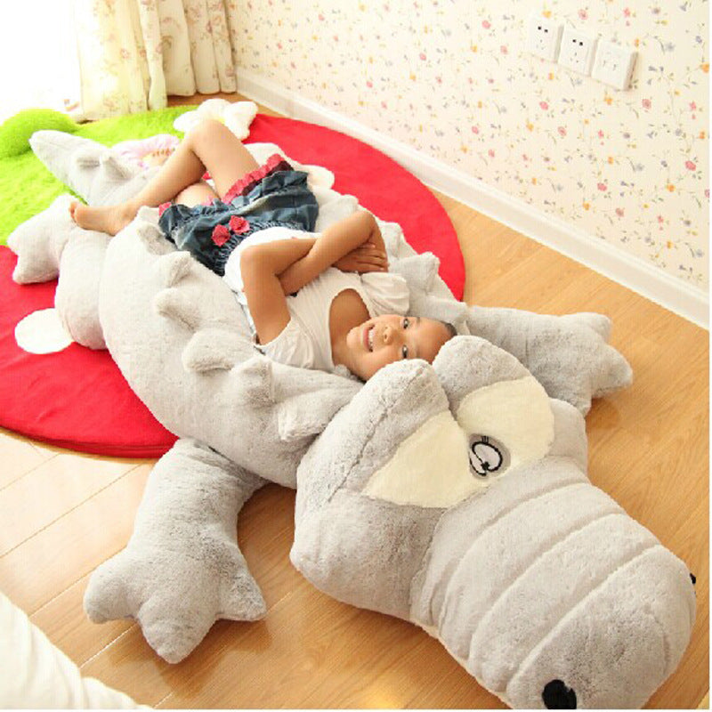 Giant Crocodile Lying Soft Plush Stuffed Pillow Dolls
