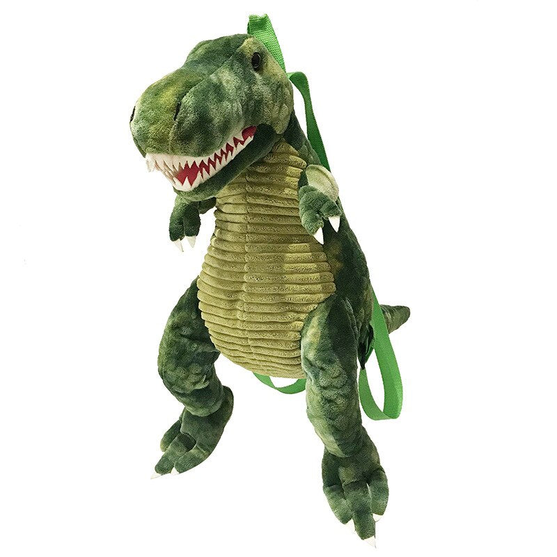 Cartoon 3D Dinosaurs Plush Backpack Bag for Children Kids Gifts