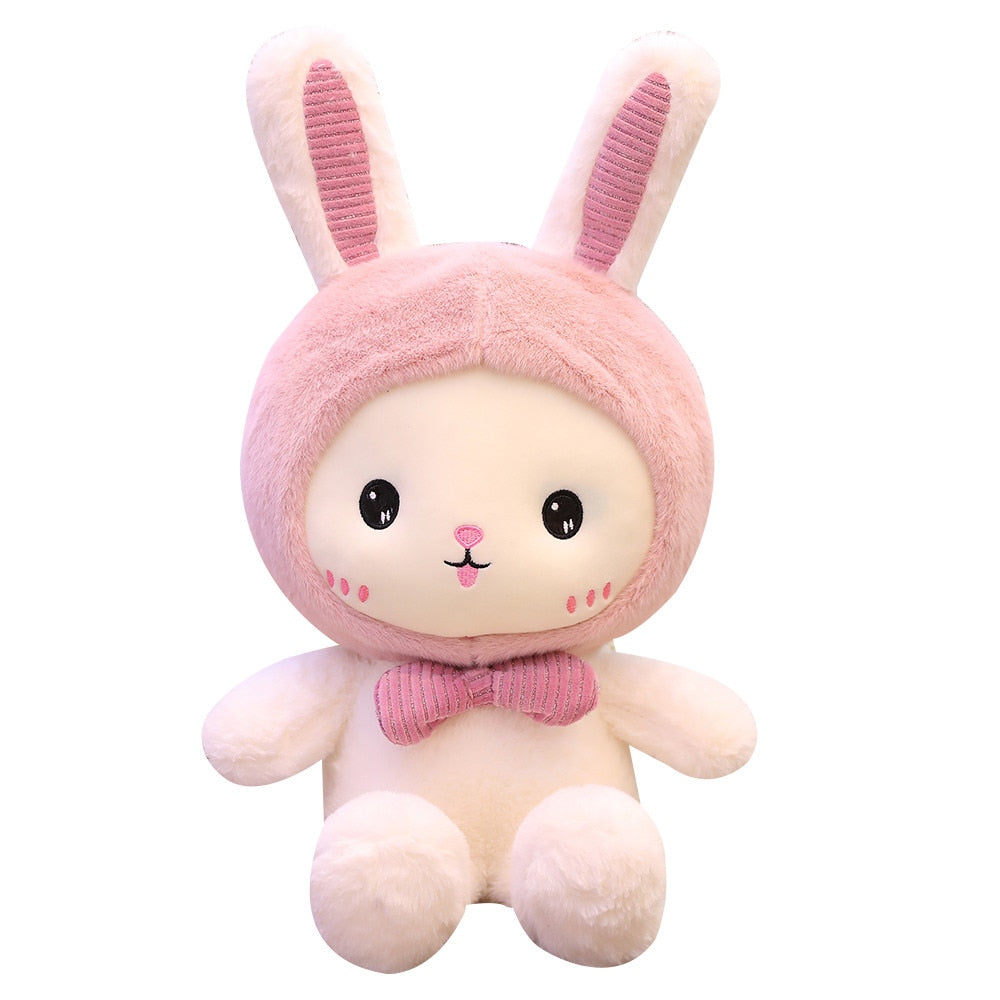Little Bear in Cuddly Suit Plush Stuffed Doll Toy Gift for Girls
