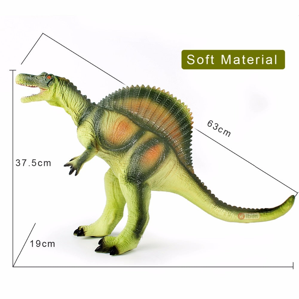 Giant Spinosaurus Dinosaur Soft Plastic Model Figures