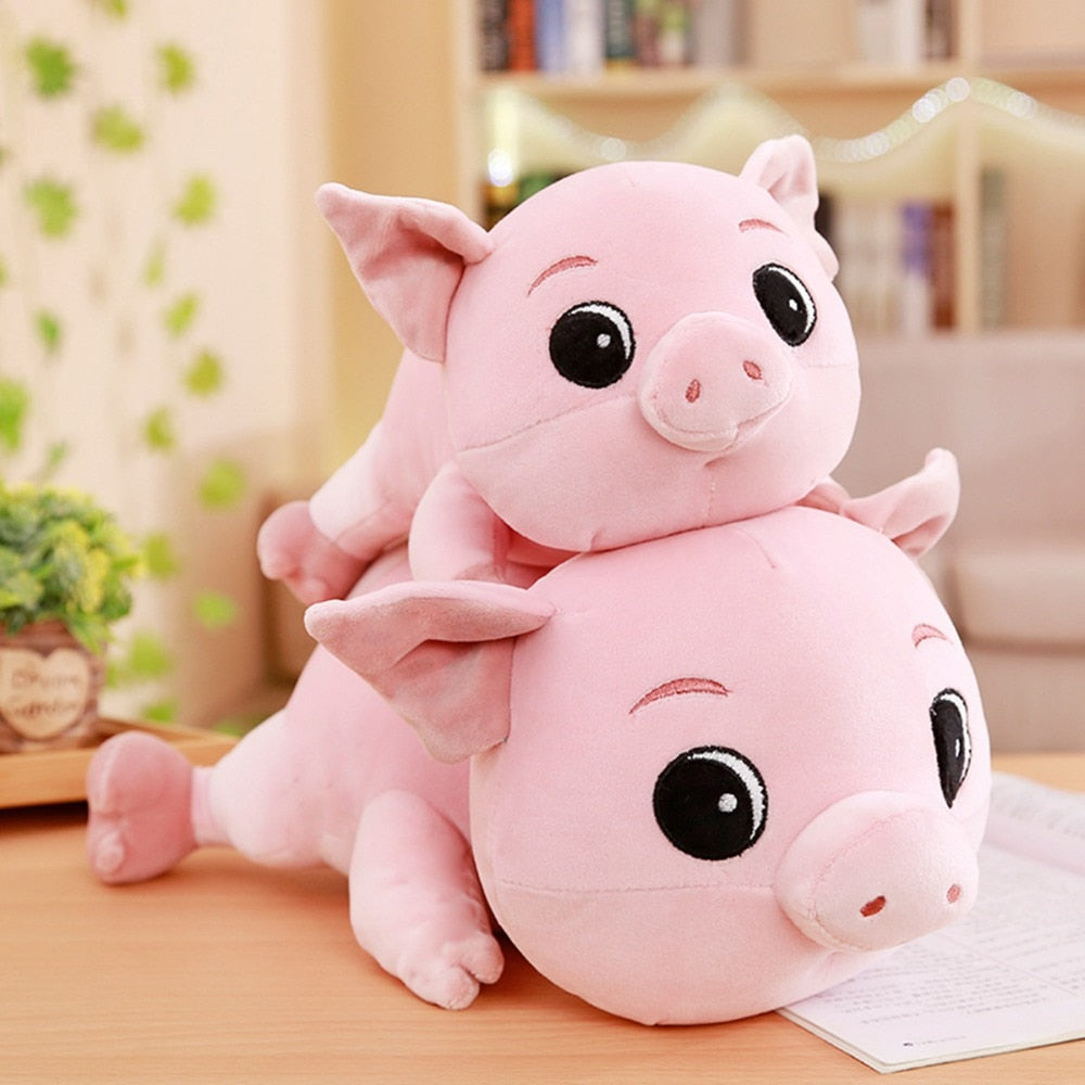 Cute Big Eyes Piggy Pig Plush Toy Soft Doll Pillow