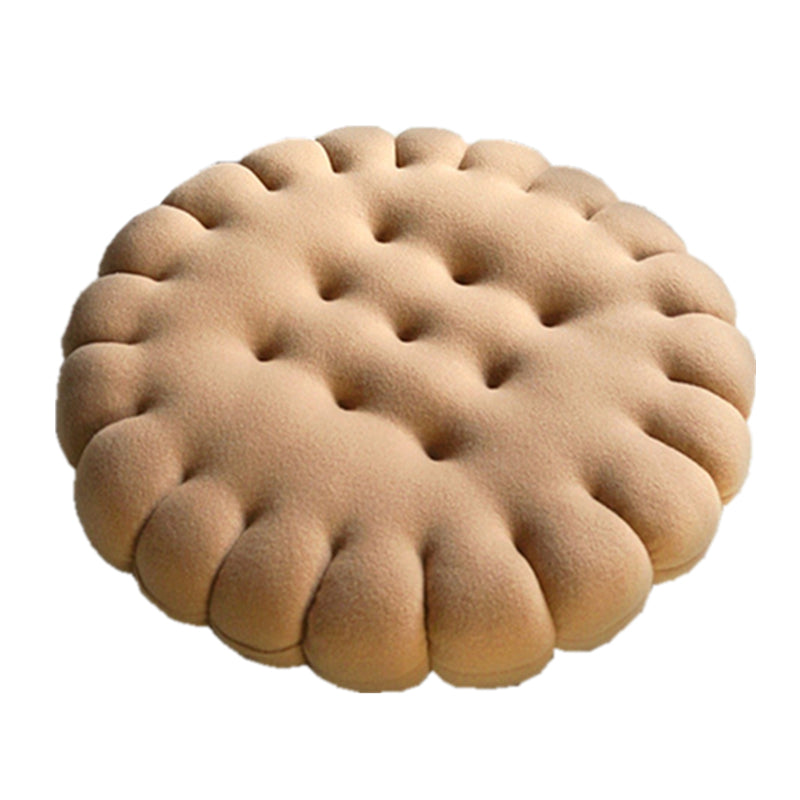 Biscuit Cookie Stuffed Plush Doll Pillow Cushion Chair Seat Pad