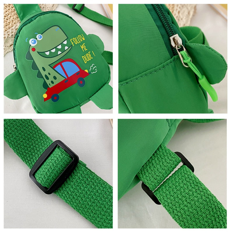 Cute Cartoon Dinosaur Mini Cross Body Bag Children Backpack
