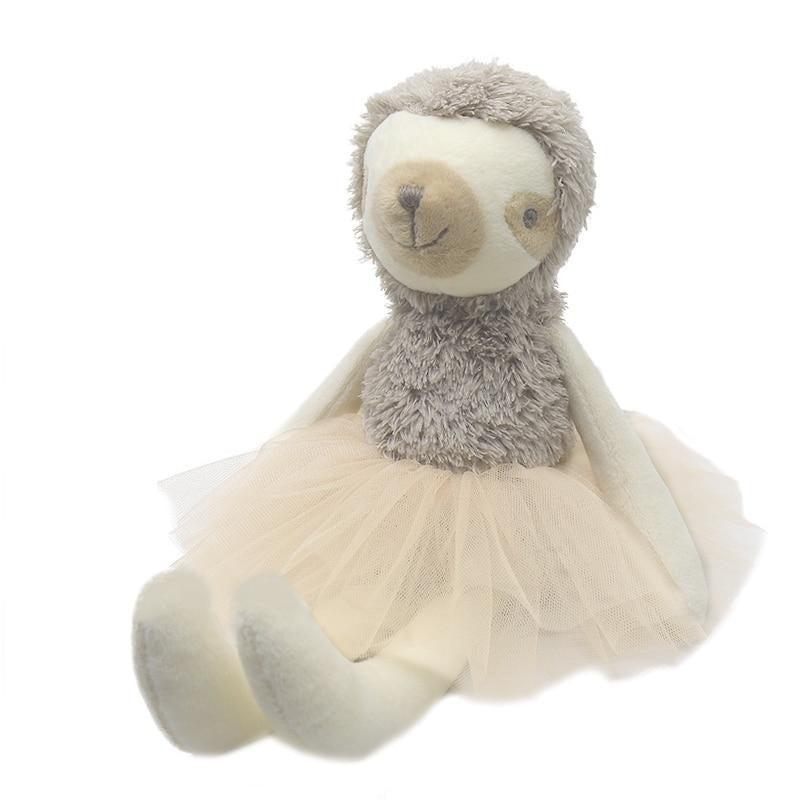 Cute Luxury Ballerina Sloth Plush Stuffed Toys Birthday Gift