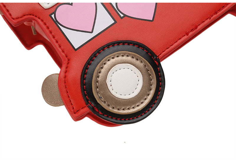 Cute Sightseeing London Bus Mini Purse Shoulder Bag Handbag