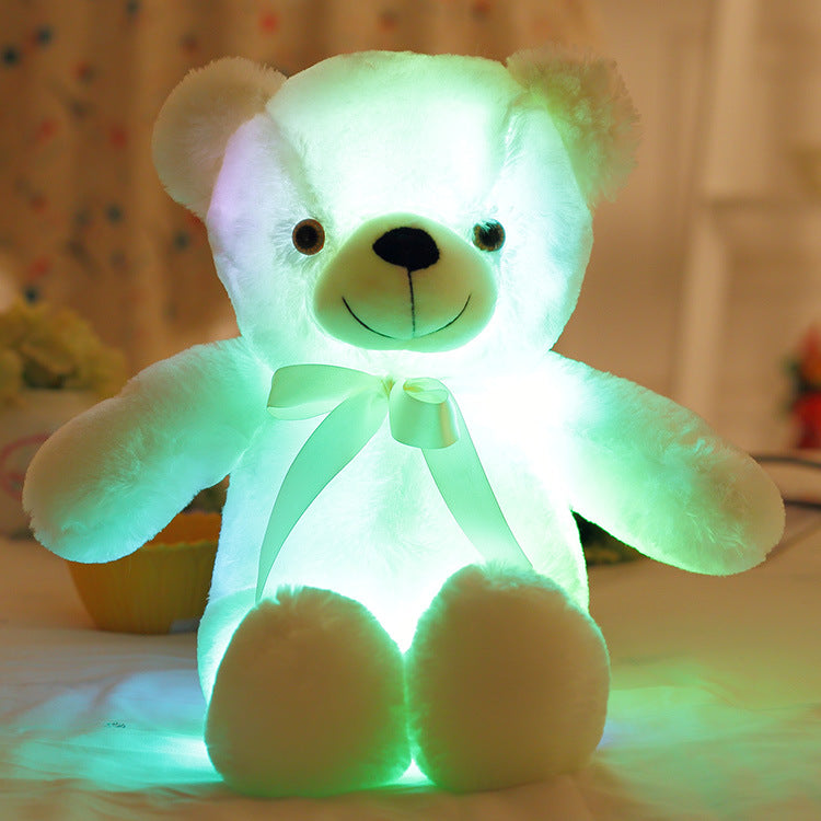 Cute Bear LED Light UP Stuffed Doll