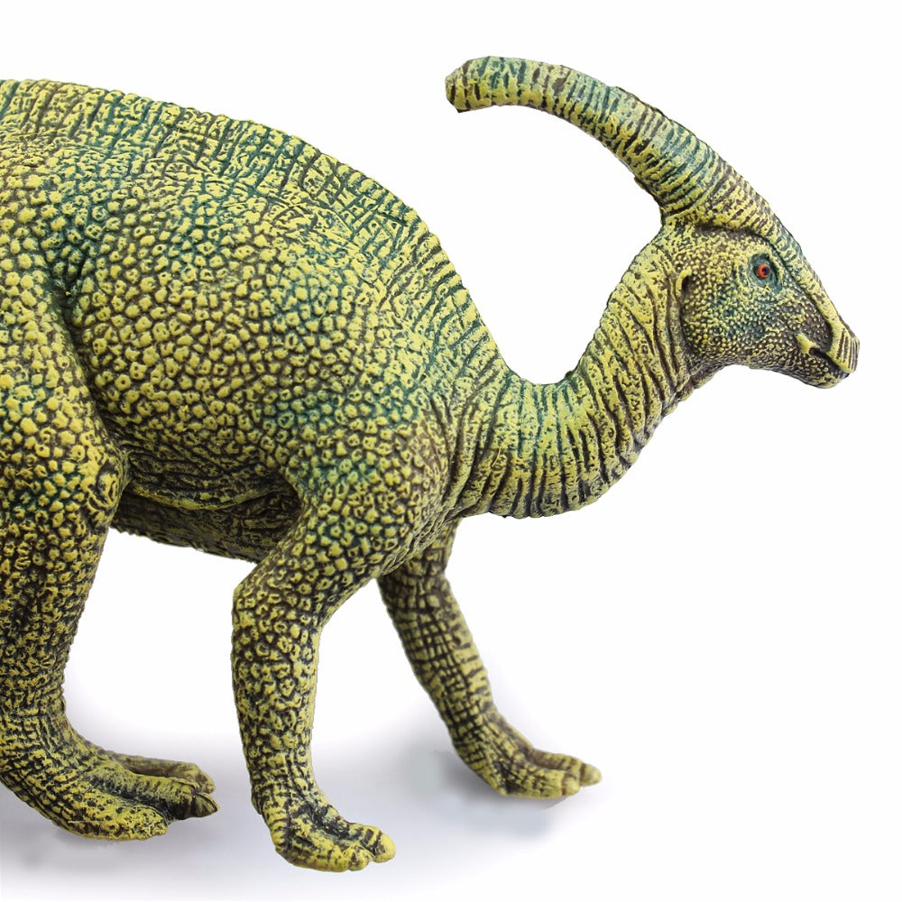 Green Parasaurolophus Dinosaur Model Toy Figures