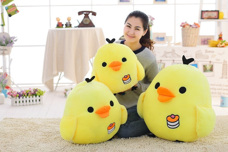 Cute Yellow Chicken Rooster Plush Doll Stuffed Kids Toys for Children