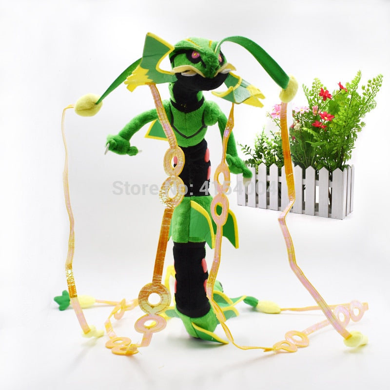 Mega Rayquaza and Rayquaza Plush Stuffed Doll Gift