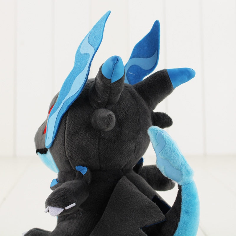 Mega Charizard X Blue Dragon Pokemon SD Style Plush Stuffed Dolls Gift