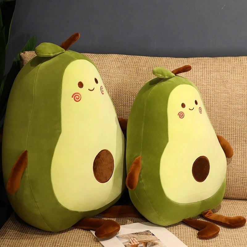 Cute Cartoon Fatty Avocado Large Size SOft Plush Stuffed Pillow Doll
