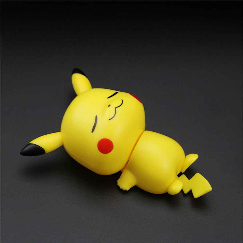 8 Pcs Pokemon Pikachu Squirtle Gengar Mew Psyduck Rowlet Action FiguresToys Gifts