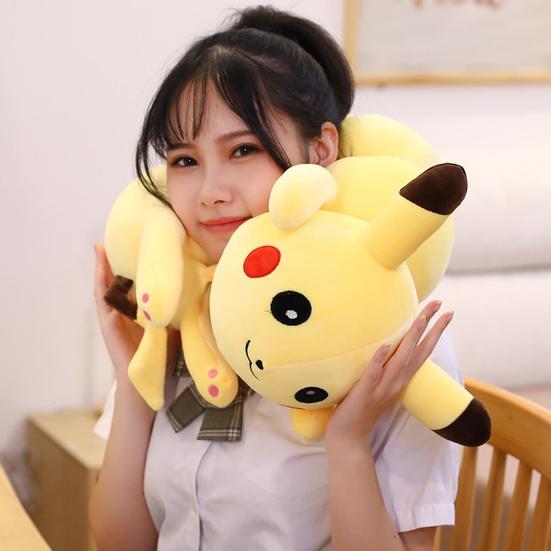 Very Long Pikachu Pokemon Centipede Plushie Stuffed Pillow Doll Gift