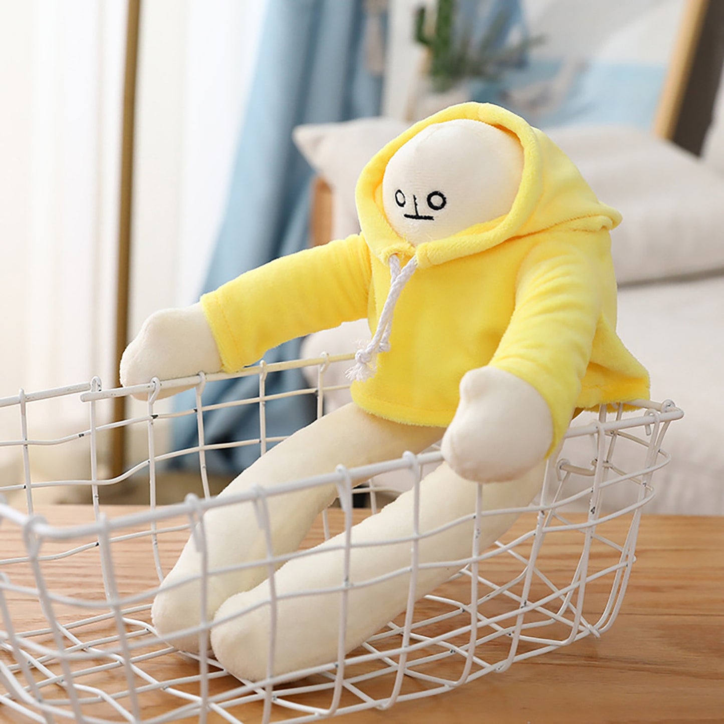 Lonely Yellow Banana Man Changeable 40cm Plush Stuffed Doll Gift