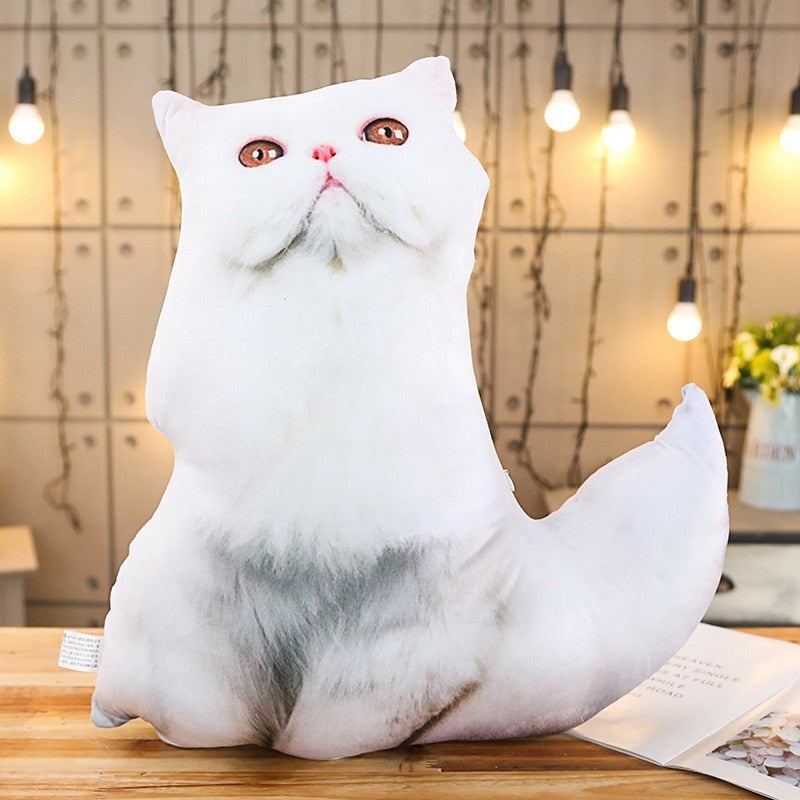 Cute Pet Dog Cat Shape 50cm Stuffed Doll Cushion Pillow
