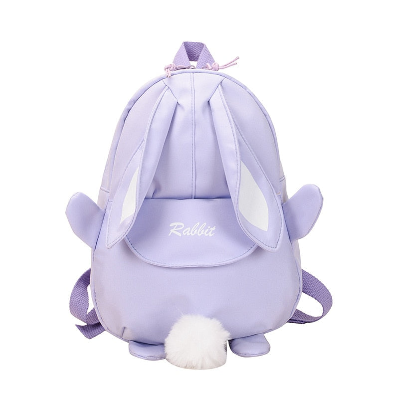 Cute Bunny Rabbit Long Ears 20L Children School Book Bag Backpack
